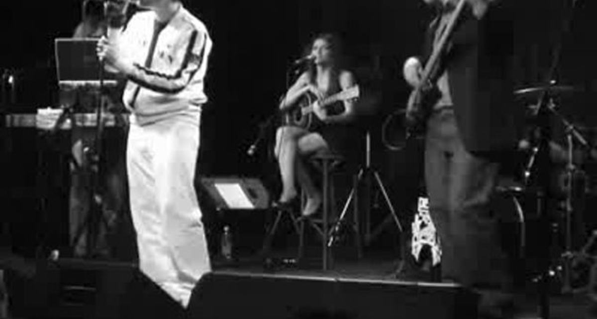 Сергей КОТ&LIGHTBEAT-ПОСИДИМ НА ДОРОГУ(LIVE 16 тонн-28.3.2010)