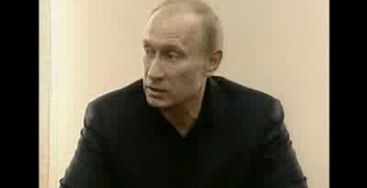 Путин посетил место аварии на шахте