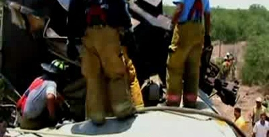 Два поезда столкнулись в Мексике