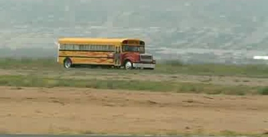 Реактивный школьный автобус