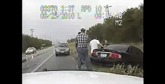 Вовремя убежали