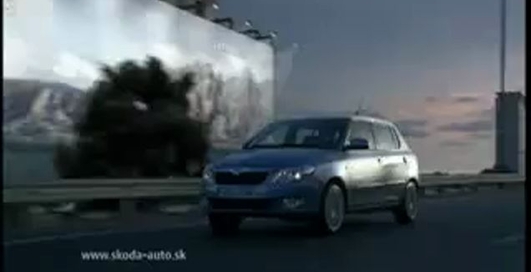 Реклама автомобилей семейства Fabia