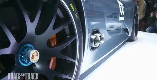 Porsche 918 RSR Concept  | 2011 Detroit Auto Show