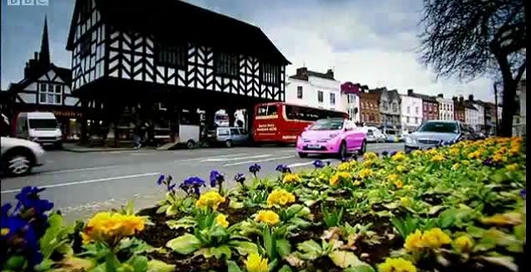 Pink Nissan Micra Convertible - Top Gear