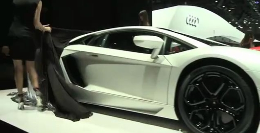 Lamborghini Aventador LP700-4 Geneva Presentation