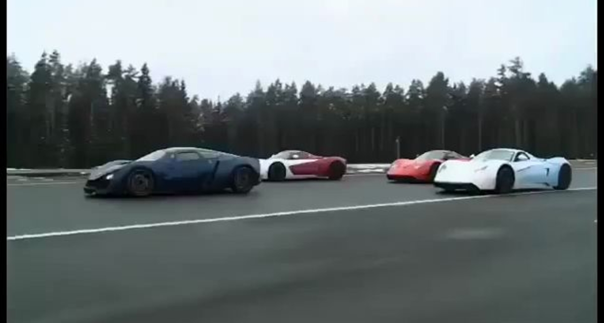 Спорткар Marussia