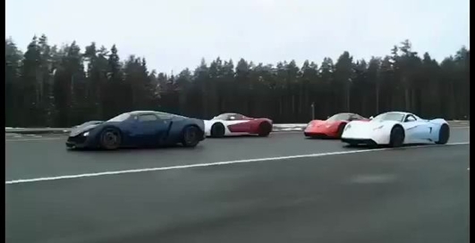 Спорткар Marussia