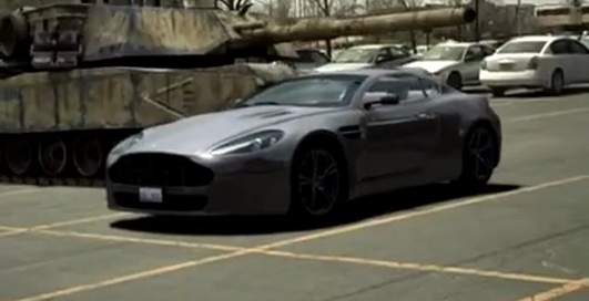 Aston Martin против танка Abrams