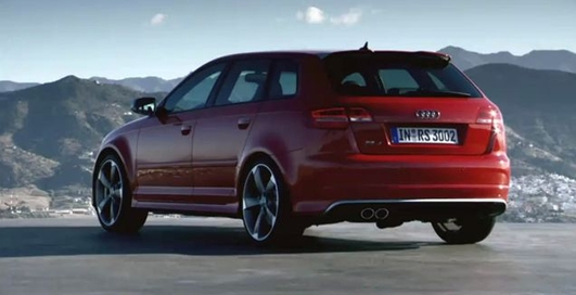 Audi RS3 Sportback raw footage