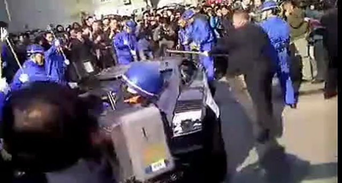 Уничтожение Lamborghini