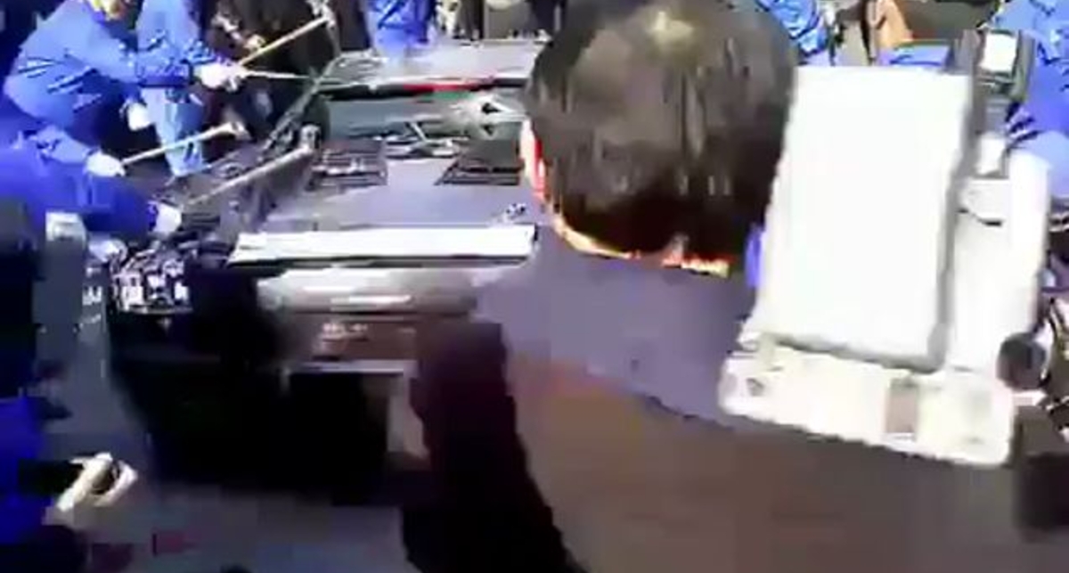 Уничтожение Lamborghini