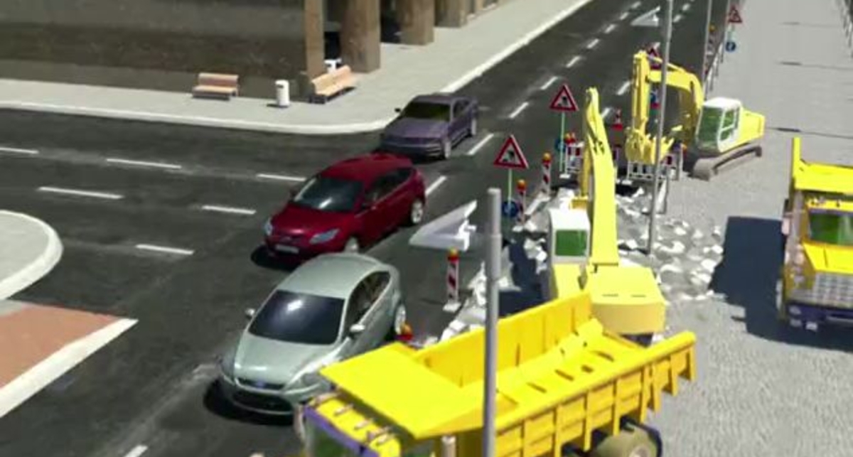 Новый Ford Focus. Система торможения Low Speed Safety System