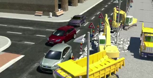 Новый Ford Focus. Система торможения Low Speed Safety System