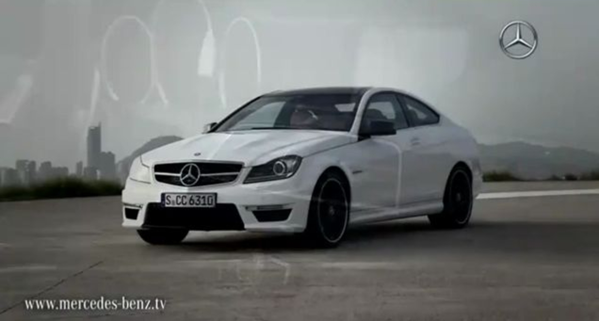 Mercedes C63 AMG coupe revealed
