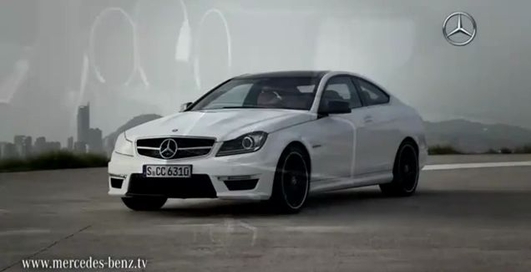Mercedes C63 AMG coupe revealed