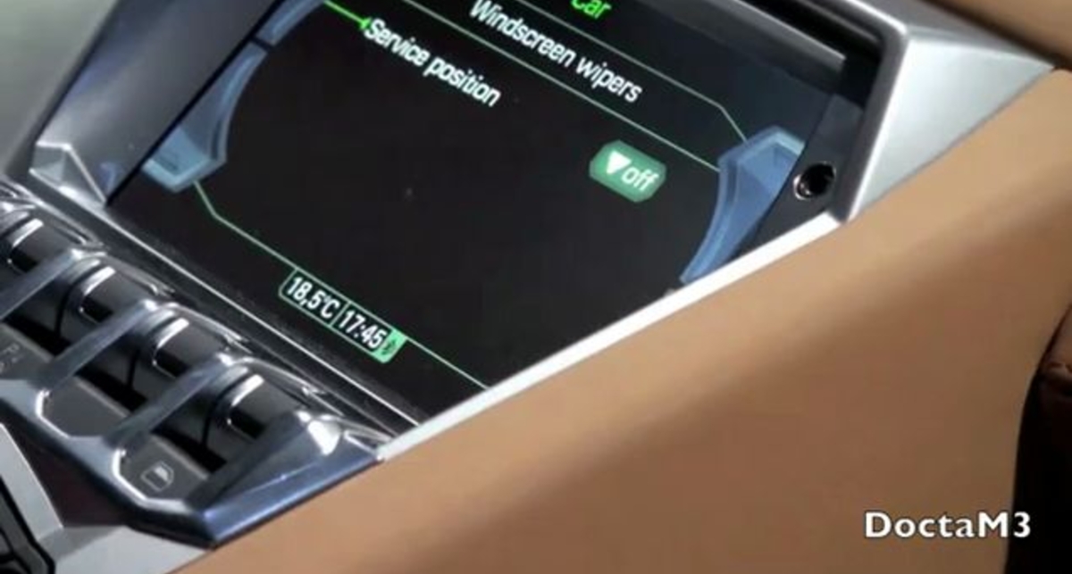 Exclusive Access of Lamborghini LP 700-4 Dash