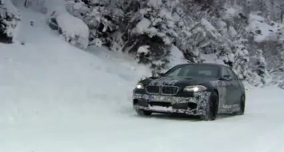 2012 BMW M5 прототип