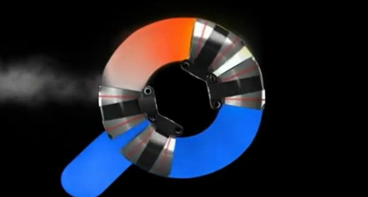 Russian Rotary Vane Engine