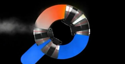 Russian Rotary Vane Engine