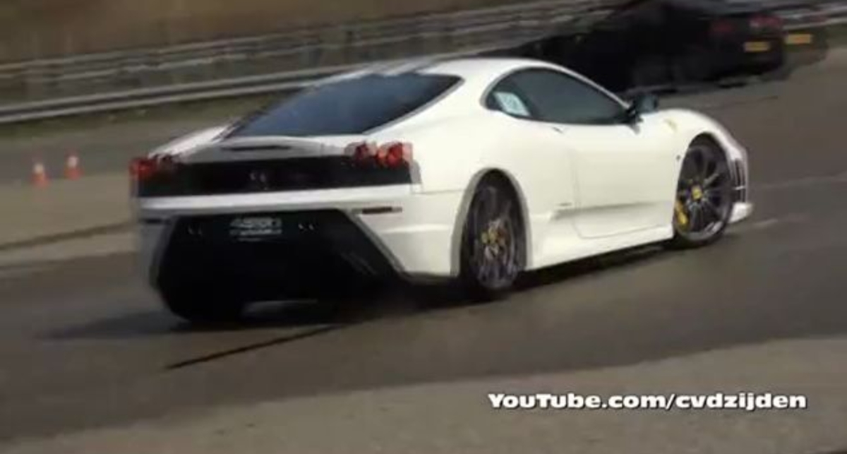 Ferrari 430 Scuderia Drifting