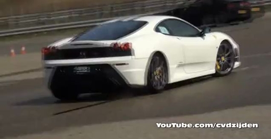 Ferrari 430 Scuderia Drifting