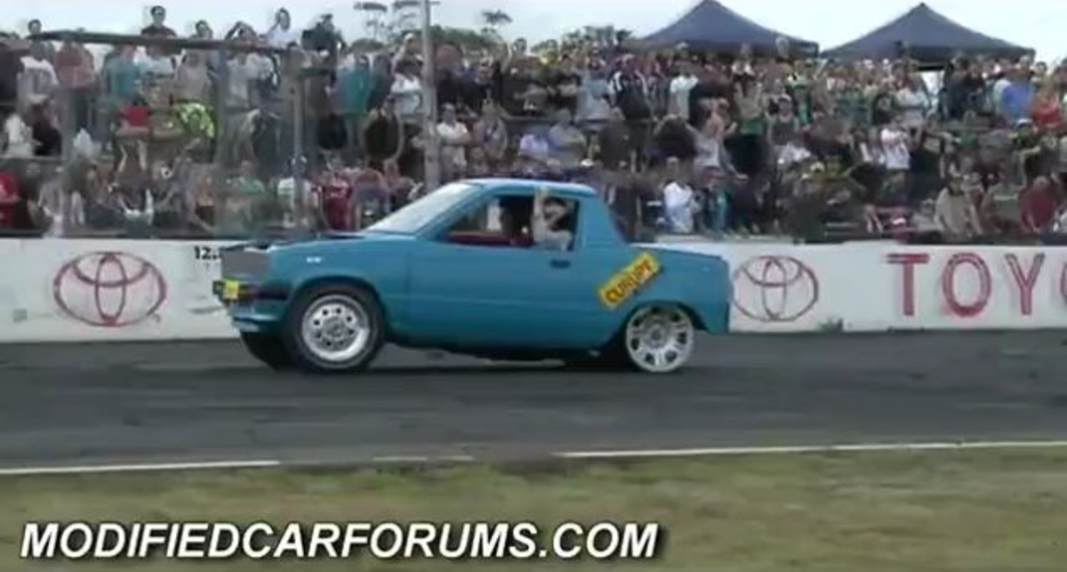 Недетский отжиг резины