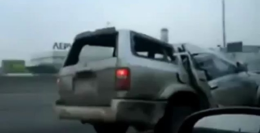 Чего только не увидишь на русских дорогах