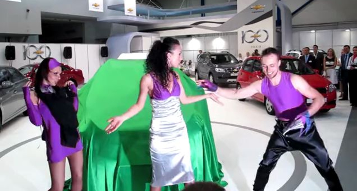 Презентация Chevrolet на SIA 2011