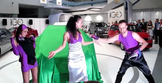Презентация Chevrolet на SIA 2011
