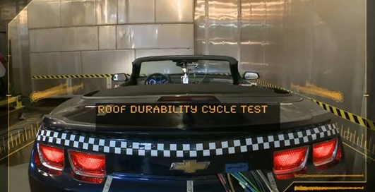 Кабриолет Chevy Camaro проходит суровые испытания