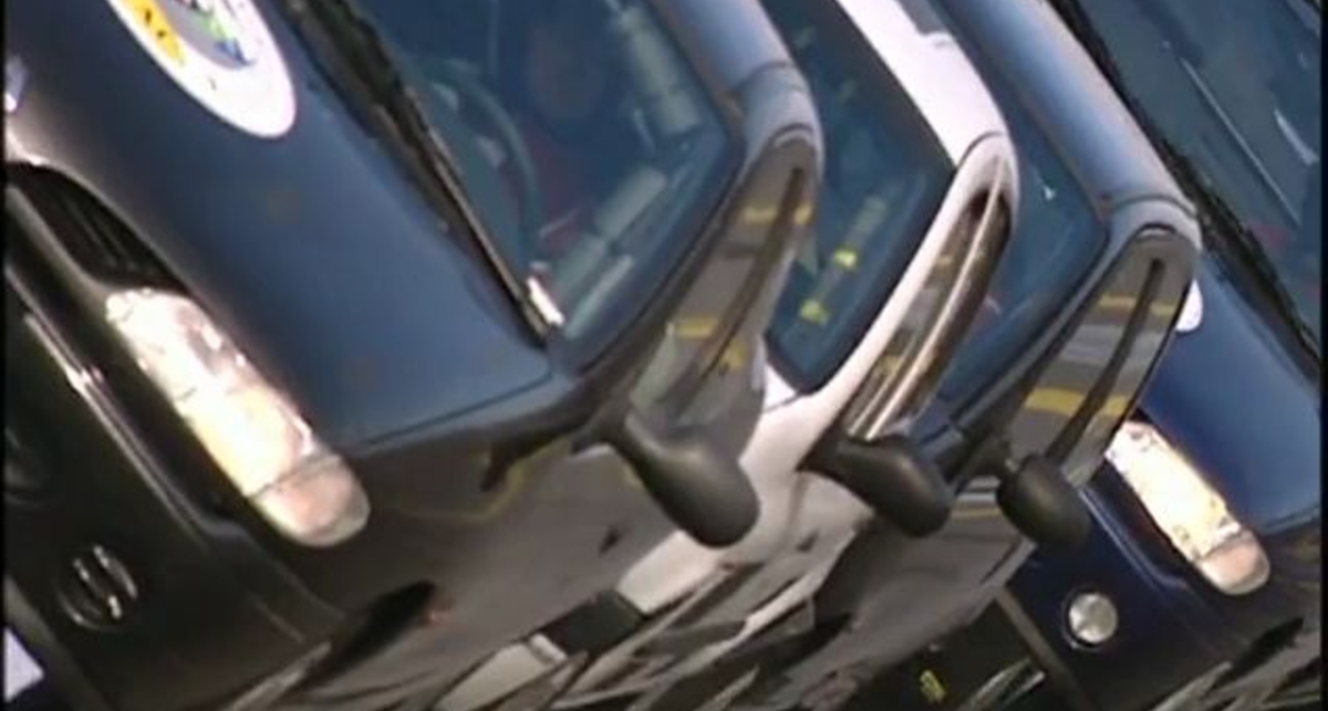 Most Cars Driven on Two Wheels Simultaneously