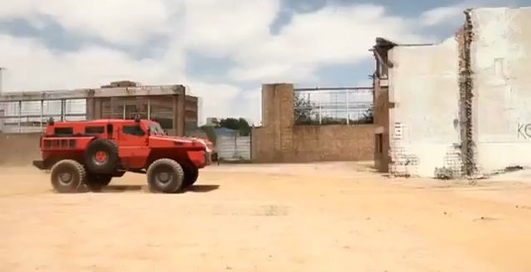 Броневик Marauder из ЮАР