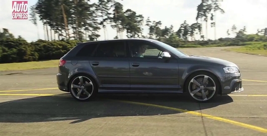 Audi RS3 Sportback vs. BMW 1 Series M Coupe Drag Race