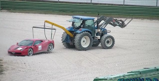 Крушение Ferrari 458 Italia (2)