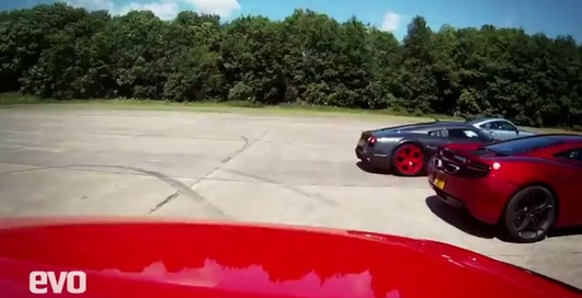 McLaren drag race