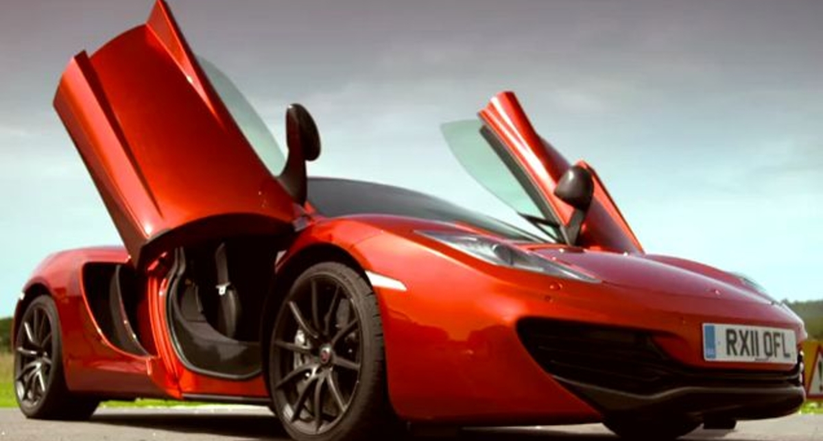 Leno Gets Mclaren driving lesson