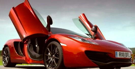 Leno Gets Mclaren driving lesson