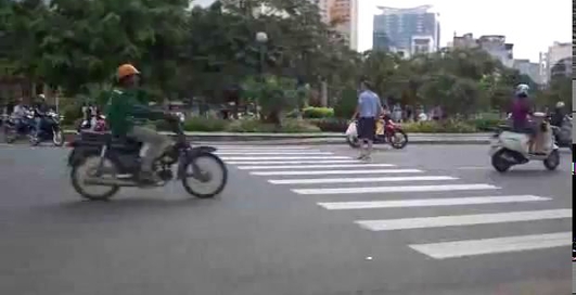 Переход дороги в Китае