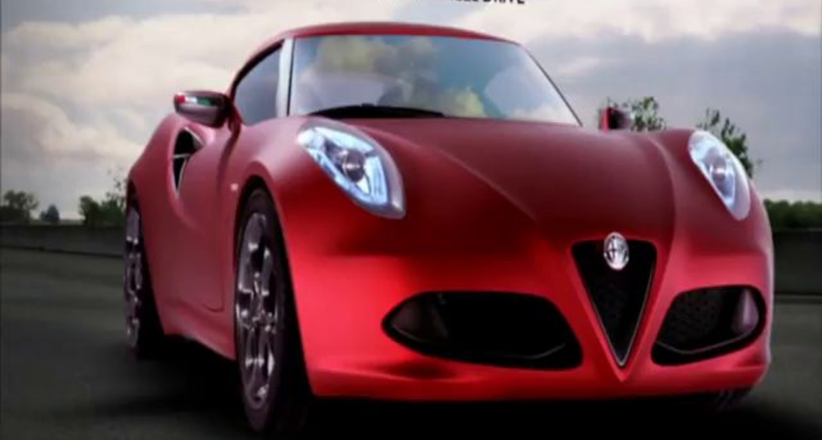 Итальянцы сняли промо-фильм о новой Alfa Romeo 4C