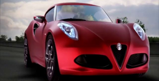 Итальянцы сняли промо-фильм о новой Alfa Romeo 4C