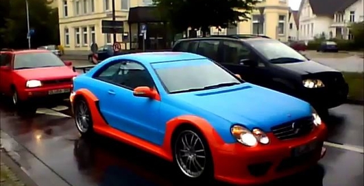 Mercedes CLK AMG DTM - Loud Sound, Acceleration