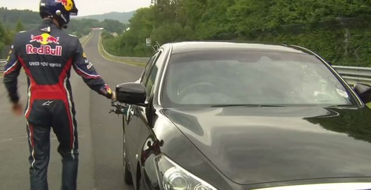 Vettel & Webber Drive The Nordschleife