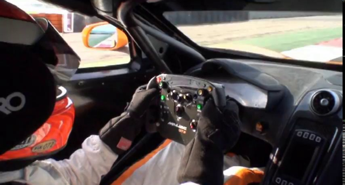 McLaren MP4-12C GT3 2011 - Chris Goodwin Driving