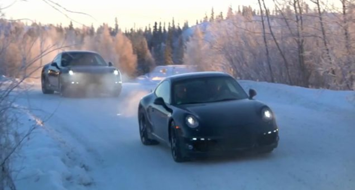 2012 Porsche 911 - Cold Weather Testing