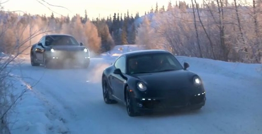 2012 Porsche 911 - Cold Weather Testing