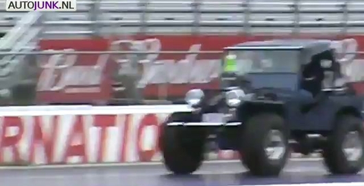 Jeep на задних колесах