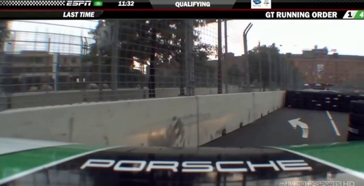 На гонках отпало колесо