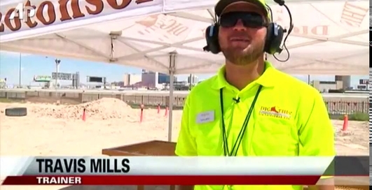 Игровая площадка с тяжелой техникой прославит Вегас