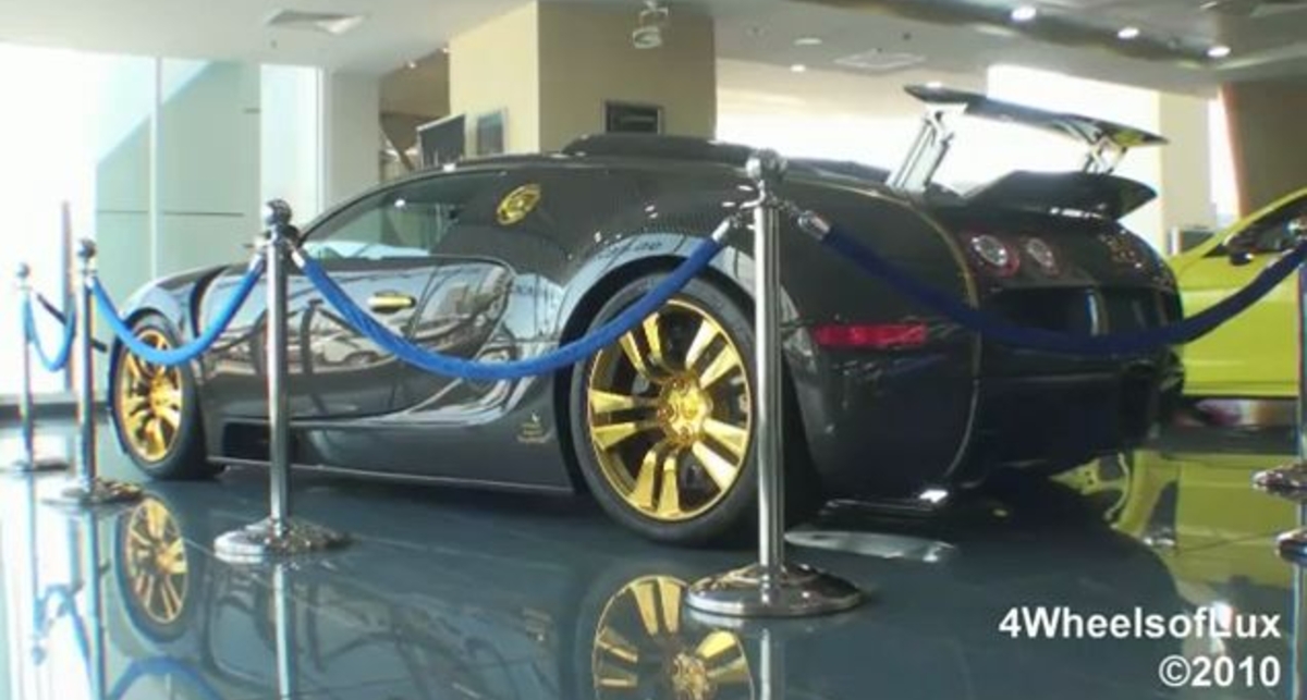 Bugatti Veyron Mansory Linea Vincero d’Oro - Золотая модификация