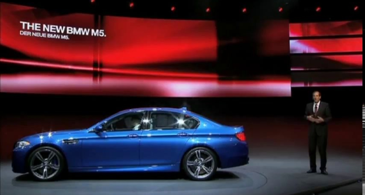 IAA 2011: 2012 BMW M5
